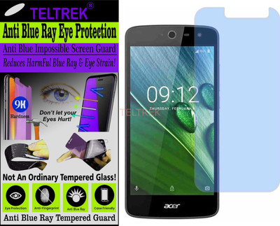 TELTREK Tempered Glass Guard for ACER LIQUID ZEST (Impossible UV AntiBlue Light)(Pack of 1)