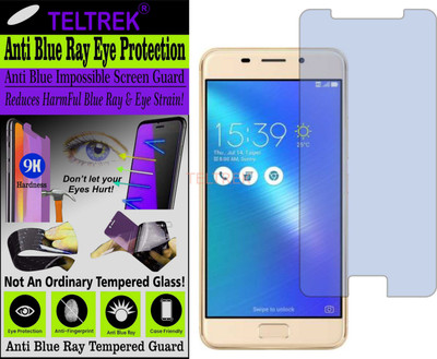 TELTREK Tempered Glass Guard for ASUS ZENFONE 3S MAX (Impossible UV AntiBlue Light)(Pack of 1)