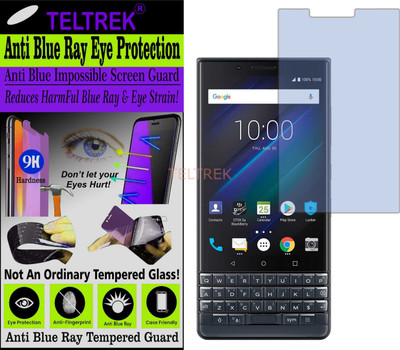 TELTREK Tempered Glass Guard for BLACKBERRY KEY 2 LITE (Impossible UV AntiBlue Light)(Pack of 1)
