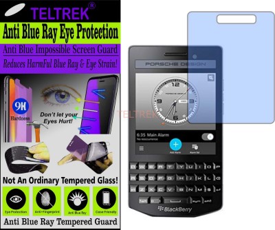 TELTREK Tempered Glass Guard for BLACKBERRY PORCSHE DESIGN P9983 (Impossible UV AntiBlue Light)(Pack of 1)