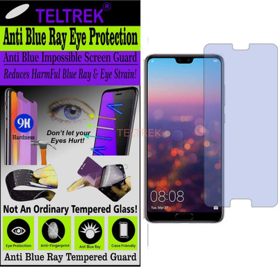 TELTREK Tempered Glass Guard for HUAWEI HONOR P20 PRO (Impossible UV AntiBlue Light)(Pack of 1)