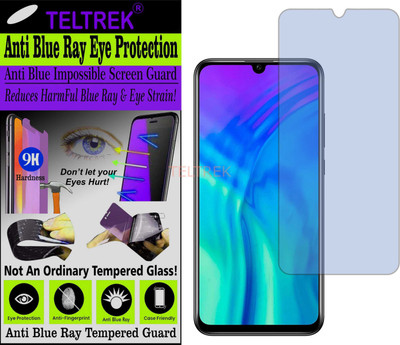 TELTREK Tempered Glass Guard for HONOR 10 LITE (Impossible UV AntiBlue Light)(Pack of 1)