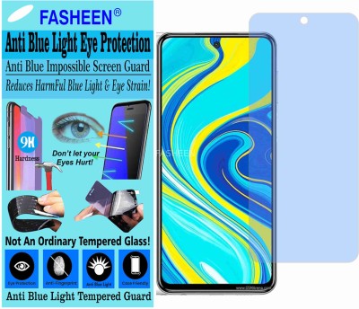 Fasheen Tempered Glass Guard for REDMI NOTE 9S (Impossible UV AntiBlue Light)(Pack of 1)