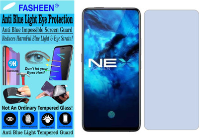 Fasheen Tempered Glass Guard for VIVO NEX (Impossible UV AntiBlue Light)(Pack of 1)
