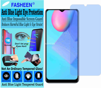 Fasheen Tempered Glass Guard for VIVO Y20 2021 (Impossible UV AntiBlue Light)(Pack of 1)