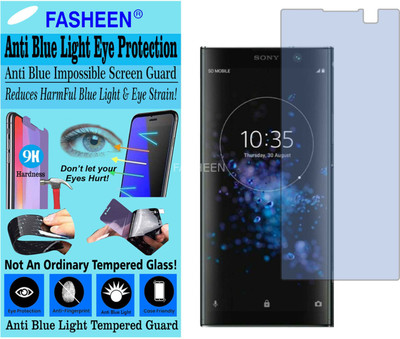 Fasheen Tempered Glass Guard for SONY XA2 PLUS (Impossible UV AntiBlue Light)(Pack of 1)