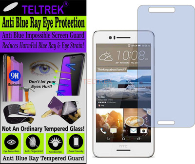 TELTREK Tempered Glass Guard for HTC DESIRE 728 DUAL SIM (Impossible UV AntiBlue Light)(Pack of 1)