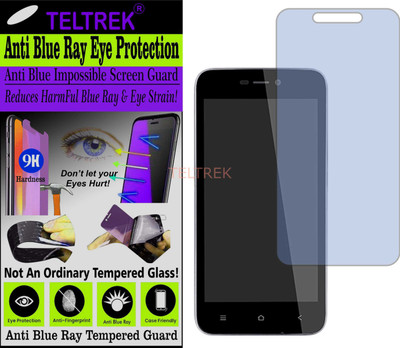 TELTREK Tempered Glass Guard for GIONEE P4S (Impossible UV AntiBlue Light)(Pack of 1)