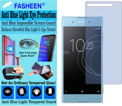 Fasheen Tempered Glass Guard for SONY XPERIA XA1 PLUS DUAL (Impossible UV AntiBlue Light)(Pack of 1)