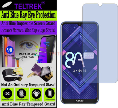 TELTREK Tempered Glass Guard for HUAWEI 8A PRO (Impossible UV AntiBlue Light)(Pack of 1)