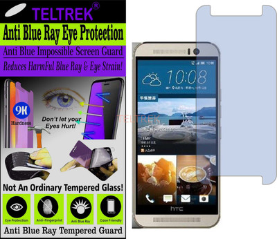 TELTREK Tempered Glass Guard for HTC ONE M9 PLUS PRIME (Impossible UV AntiBlue Light)(Pack of 1)