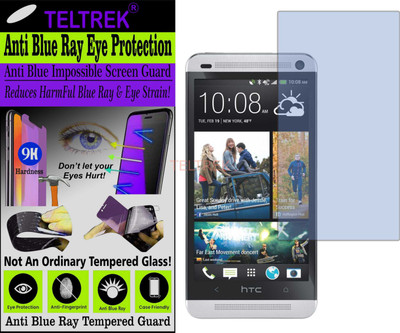 TELTREK Tempered Glass Guard for HTC ONE DUAL SIM (Impossible UV AntiBlue Light)(Pack of 1)