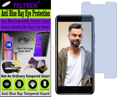 TELTREK Tempered Glass Guard for GIONEE A1 SIGNATURE EDITION (Impossible UV AntiBlue Light)(Pack of 1)