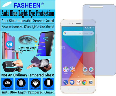Fasheen Tempered Glass Guard for MI 5X (Impossible UV AntiBlue Light)(Pack of 1)