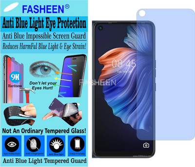 Fasheen Tempered Glass Guard for TECNO CG6J (Impossible UV AntiBlue Light)(Pack of 1)