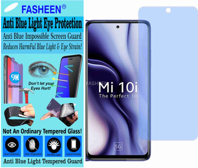 Fasheen Tempered Glass Guard for MI 10I 5G (Impossible UV AntiBlue Light)(Pack of 1)