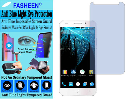 Fasheen Tempered Glass Guard for SWIPE ELITE PLUS (Impossible UV AntiBlue Light)(Pack of 1)