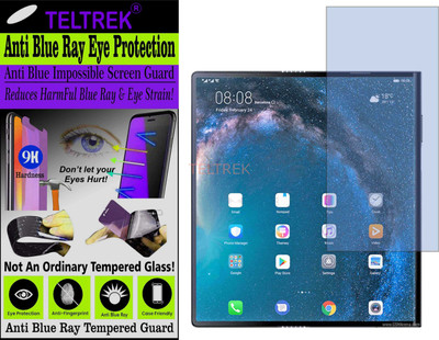 TELTREK Tempered Glass Guard for HUAWEI HONOR MATE X2 (Impossible UV AntiBlue Light)(Pack of 1)