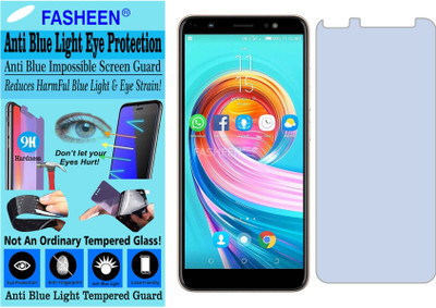 Fasheen Tempered Glass Guard for TECNO CAMON I SKY IN2 (Impossible UV AntiBlue Light)(Pack of 1)