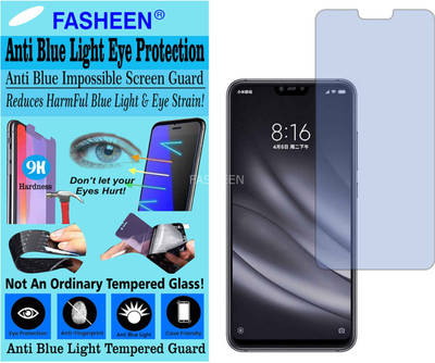 Fasheen Tempered Glass Guard for MI 8 LITE (Impossible UV AntiBlue Light)(Pack of 1)
