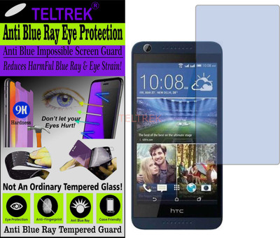 TELTREK Tempered Glass Guard for HTC DESIRE 626 DUAL SIM (Impossible UV AntiBlue Light)(Pack of 1)