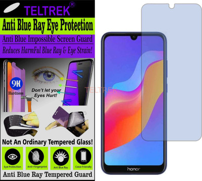 TELTREK Tempered Glass Guard for HUAWEI HONOR PLAY 8A (Impossible UV AntiBlue Light)(Pack of 1)