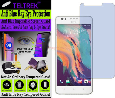 TELTREK Tempered Glass Guard for HTC DESIRE 10 LIFESTYLE (Impossible UV AntiBlue Light)(Pack of 1)