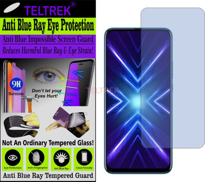 TELTREK Tempered Glass Guard for HONOR 9X (Impossible UV AntiBlue Light)(Pack of 1)