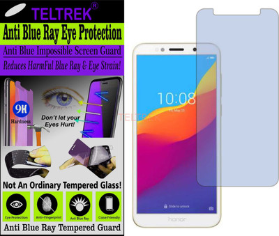 TELTREK Tempered Glass Guard for HUAWEI HONOR Y5 2018 (Impossible UV AntiBlue Light)(Pack of 1)