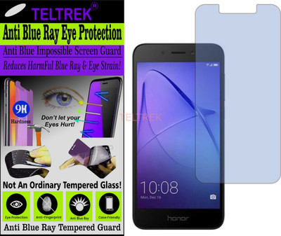 TELTREK Tempered Glass Guard for HONOR HOLLY 4 PLUS (Impossible UV AntiBlue Light)(Pack of 1)