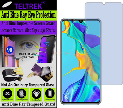 TELTREK Tempered Glass Guard for HUAWEI HONOR P30 (Impossible UV AntiBlue Light)(Pack of 1)