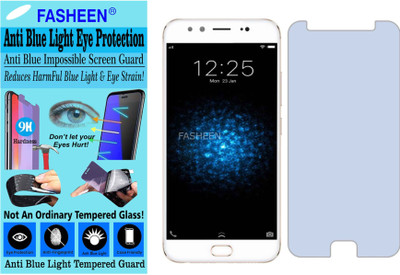 Fasheen Tempered Glass Guard for VIVO V5 PLUS (Impossible UV AntiBlue Light)(Pack of 1)