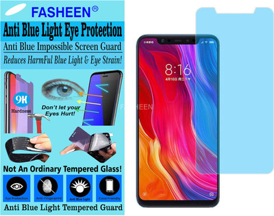 Fasheen Tempered Glass Guard for MI 8 PRO (Impossible UV AntiBlue Light)(Pack of 1)