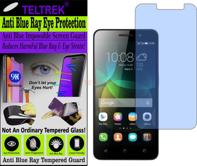 TELTREK Tempered Glass Guard for HUAWEI HONOR 4C (Impossible UV AntiBlue Light)(Pack of 1)