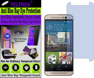 TELTREK Tempered Glass Guard for HTC ONE M9 PRIME CAMERA EDITION (Impossible UV AntiBlue Light)(Pack of 1)