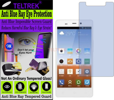 TELTREK Tempered Glass Guard for GIONEE GIONEE P6 (Impossible UV AntiBlue Light)(Pack of 1)