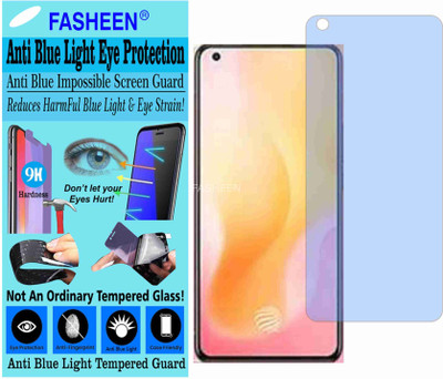 Fasheen Tempered Glass Guard for VIVO X50 SERIES (Impossible UV AntiBlue Light)(Pack of 1)