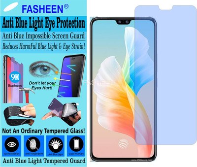 Fasheen Tempered Glass Guard for VIVO V2121A (Impossible UV AntiBlue Light)(Pack of 1)