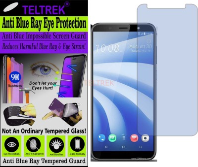 TELTREK Tempered Glass Guard for HTC U12 LIFE (Impossible UV AntiBlue Light)(Pack of 1)