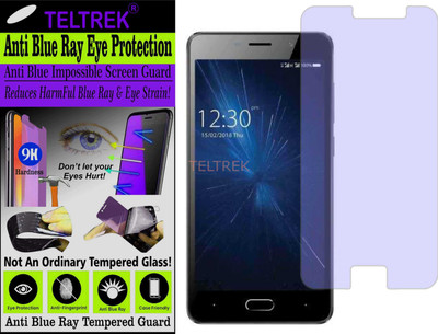 TELTREK Tempered Glass Guard for COMIO C1 PRO (Impossible UV AntiBlue Light)(Pack of 1)