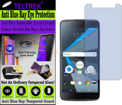 TELTREK Tempered Glass Guard for BLACKBERRY DTEK 50 (Impossible UV AntiBlue Light)(Pack of 1)