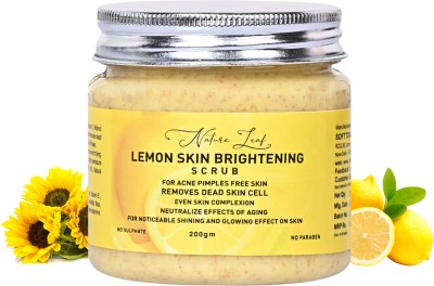 nature leaf Lemon Skin Brightening  Scrub(200 ml)