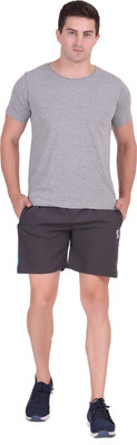 Three brothers Color Block Men Black, Blue Regular Shorts