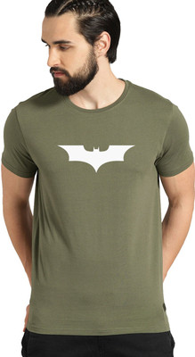 Aman Textile Printed Men Round Neck Green T-Shirt