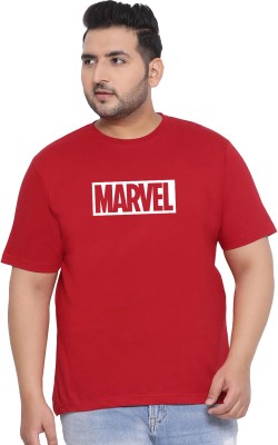 Aman Textile Printed Men Round Neck Red T-Shirt