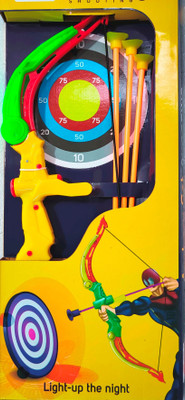 Richuzers Lightning Bow and Arrow Archery Toy Set For Kids Bows & Arrows(Multicolor)