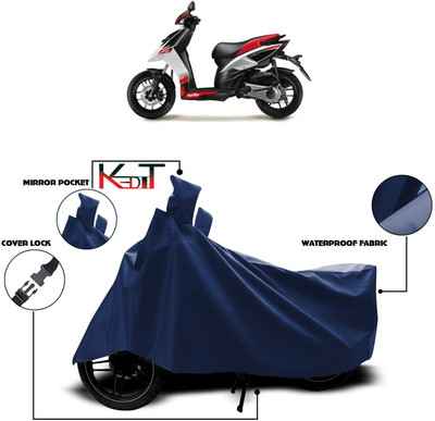 KEDIT Waterproof Two Wheeler Cover for Bajaj(Chetak, Blue)