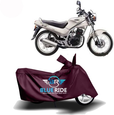 BLUERIDE Two Wheeler Cover for Kinetic(GF 125, Maroon)