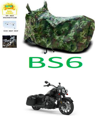 RONISH Waterproof Two Wheeler Cover for Indian(Multicolor)