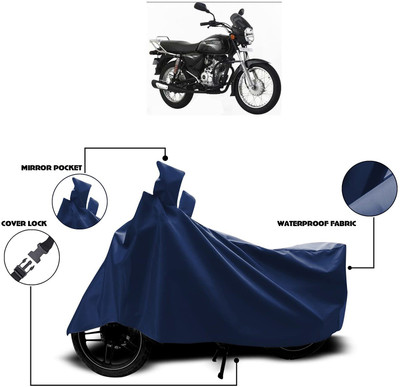 KEDIT Waterproof Two Wheeler Cover for Bajaj(Blue)